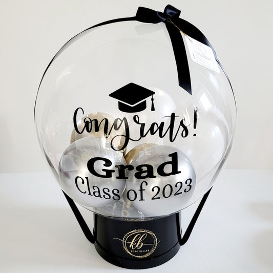 This innovative design allows you to place your own chosen gifts or select from our personalized options within the box. As the recipient opens it, a cheerful balloon emerges, creating a fun reveal before they discover the hidden treasures you've carefully selected inside. It's a memorable and interactive way to give a gift!