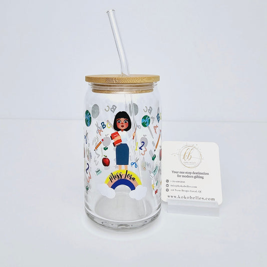 Welcome teachers back to school with a refreshing gift! Our Teacher Drinking Glass is perfect for staying hydrated throughout the day. A simple yet thoughtful way to show your appreciation for their dedication.