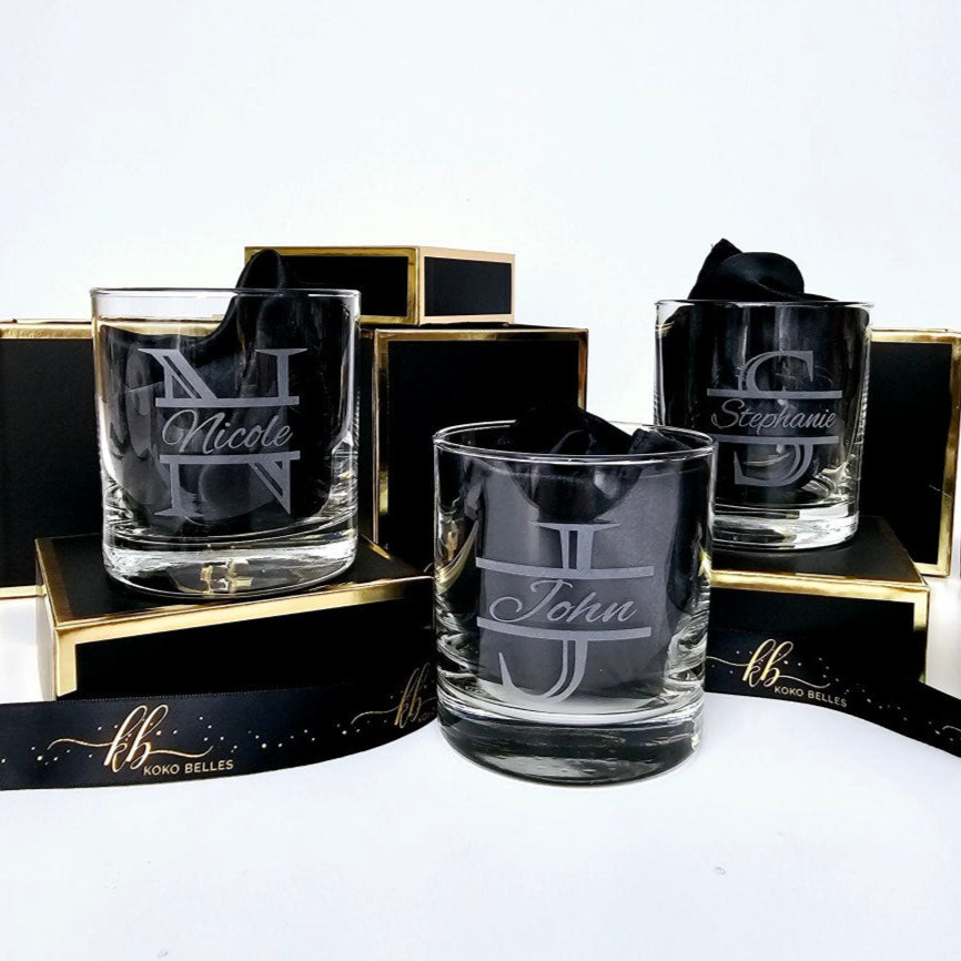 Personalized Whiskey Glass