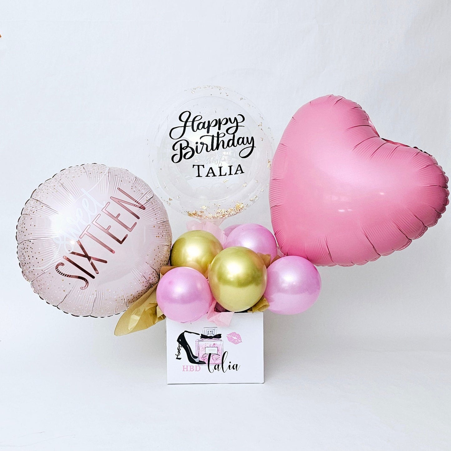 Sweet Sixteen Birthday Balloon Bouquet