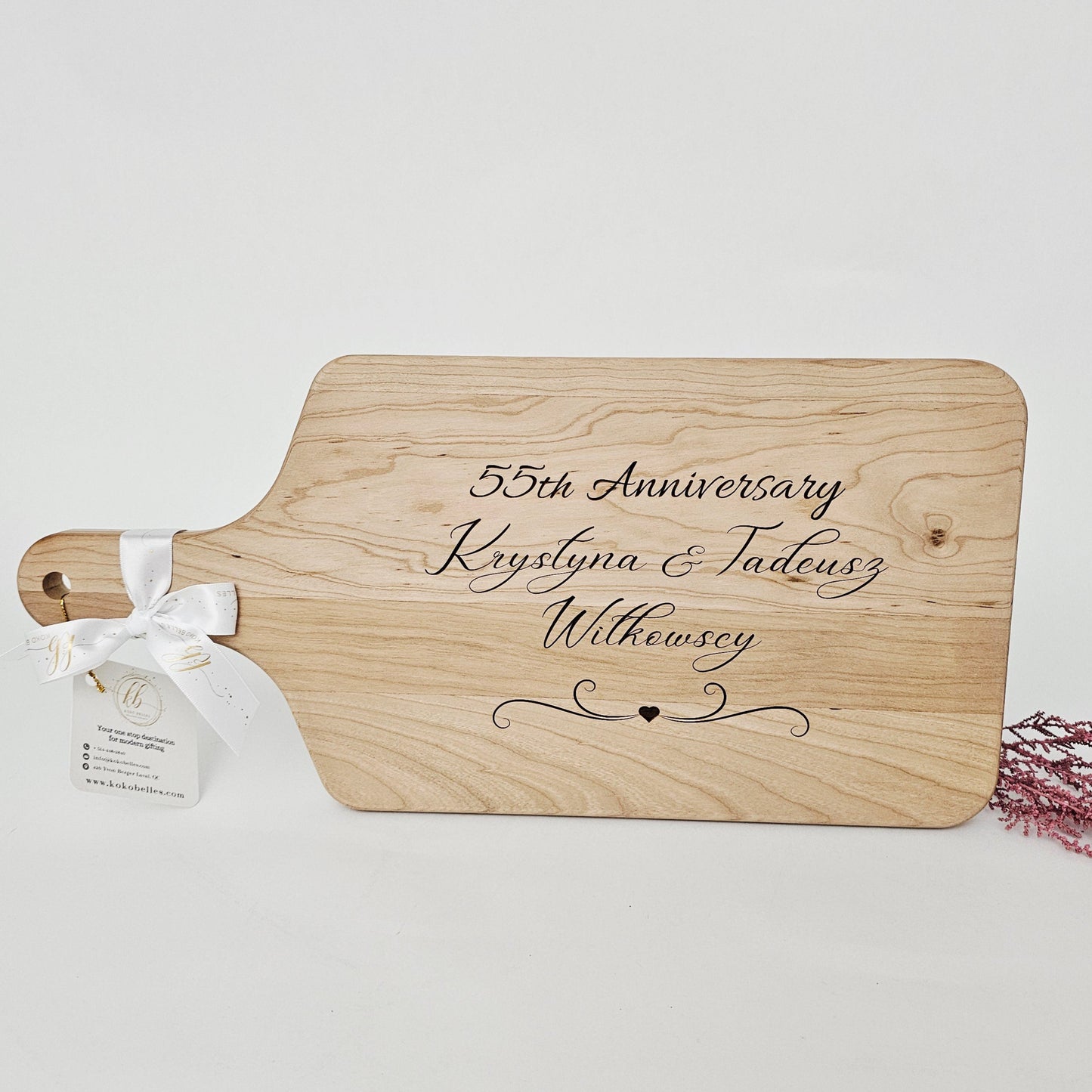 Personalized Cutting Board Wedding Gift