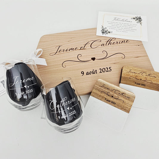 Wine & Dine Personalized Gift Set