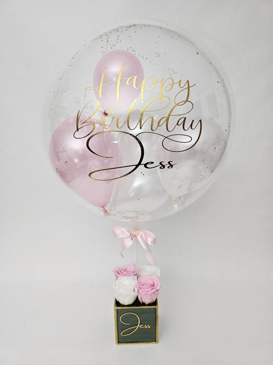 Eternal Rose Balloon Arrangement