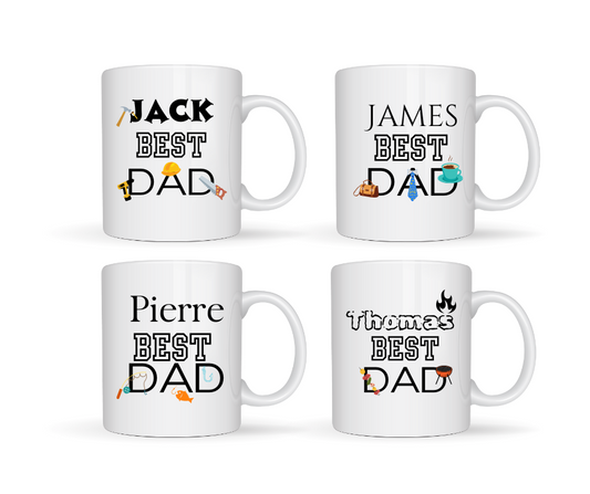 Personalized Mug with Dad’s Favorite Hobby