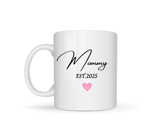 Mom Est. 2025 – Personalized First Mother's Day Mug