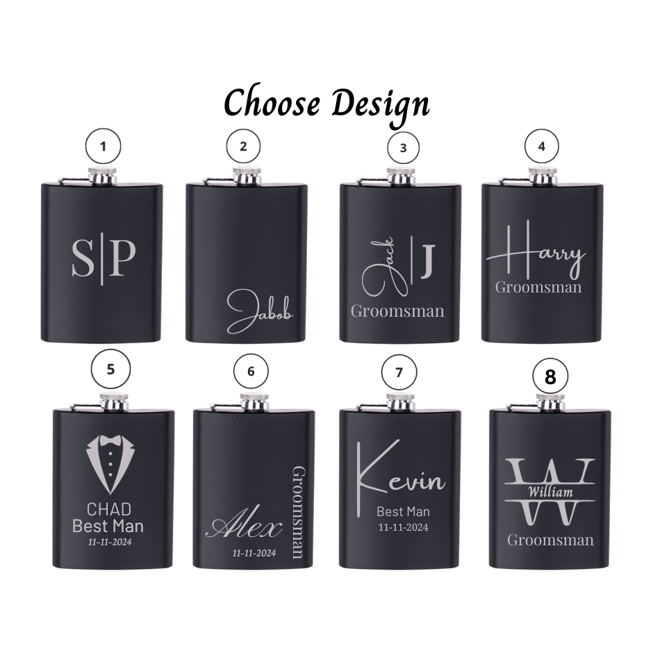 Hip Flask Gift Set