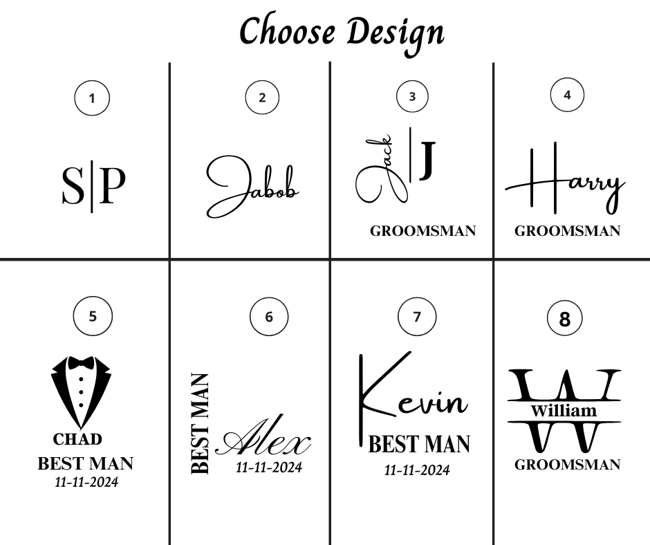 Custom Slate Coasters Set of 4