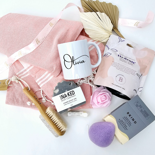 Soothing at home spa experience gift box for her