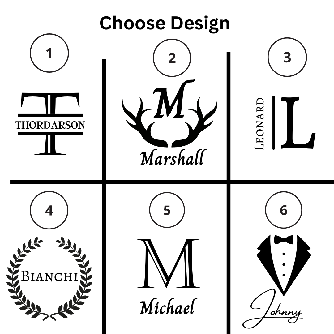 Personalized Whiskey Decanter Duo