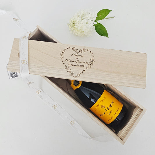 Personalized Wooden wine box