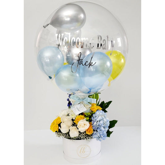 Newborn Flower Balloon Bouquet