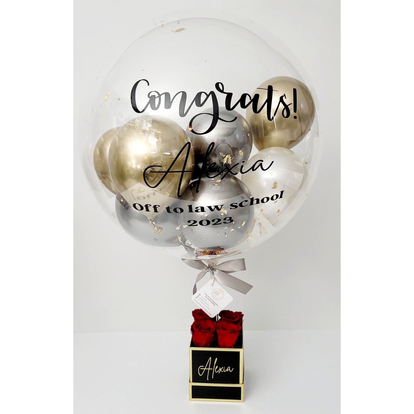 Eternal Roses Balloon Arrangement
