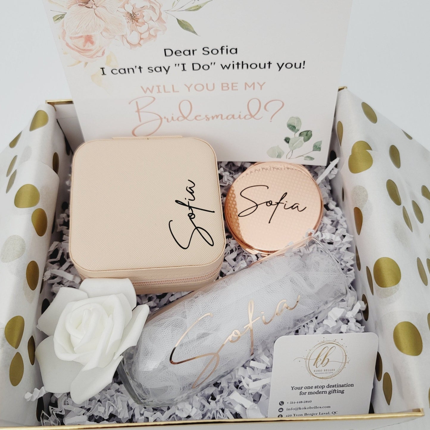 Bridesmaid Proposal Gift Box