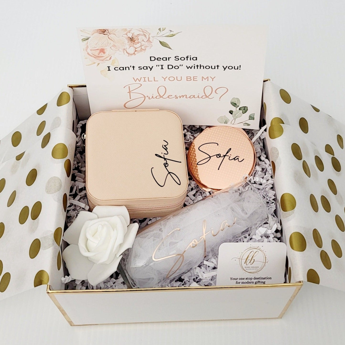 Bridesmaid Proposal Gift Box