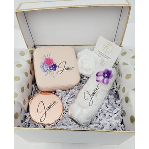 Custom Birth Flower Gift Box