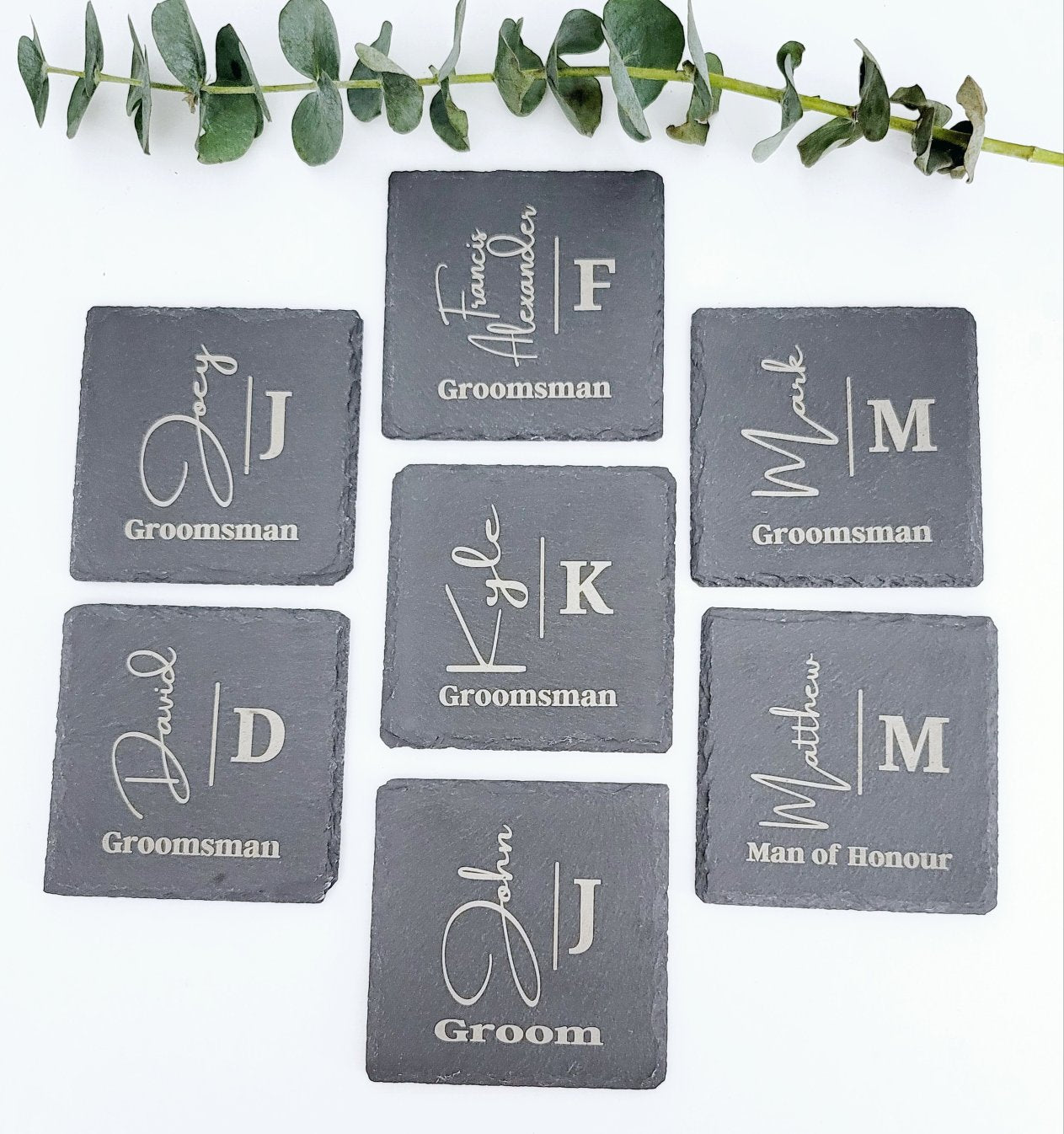 Classic Whiskey & Slate Set