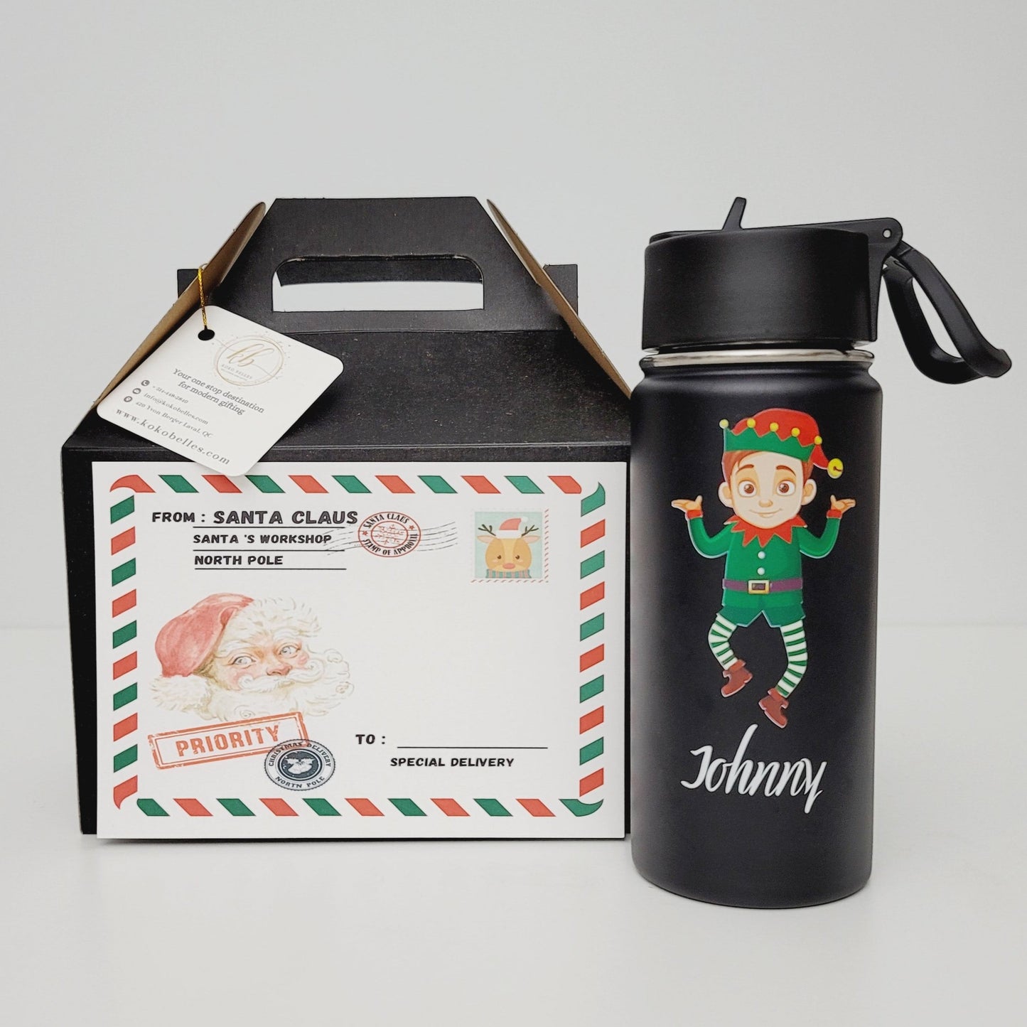 Christmas Water Bottle