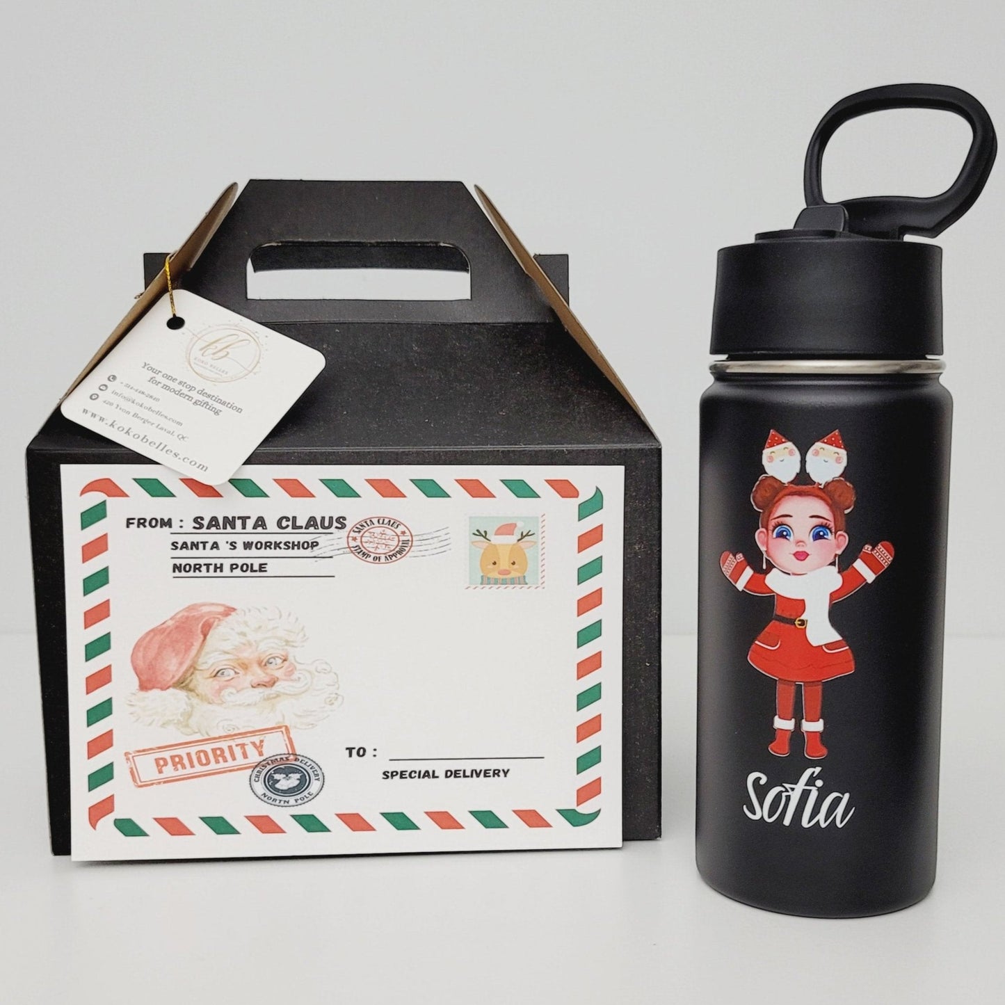 Christmas Water Bottle