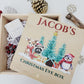 Christmas Eve box with personalized name