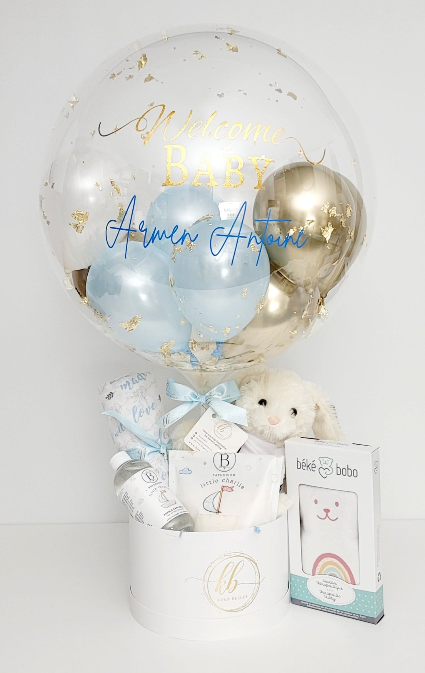Hot air balloon Newborn Baby Gift Set