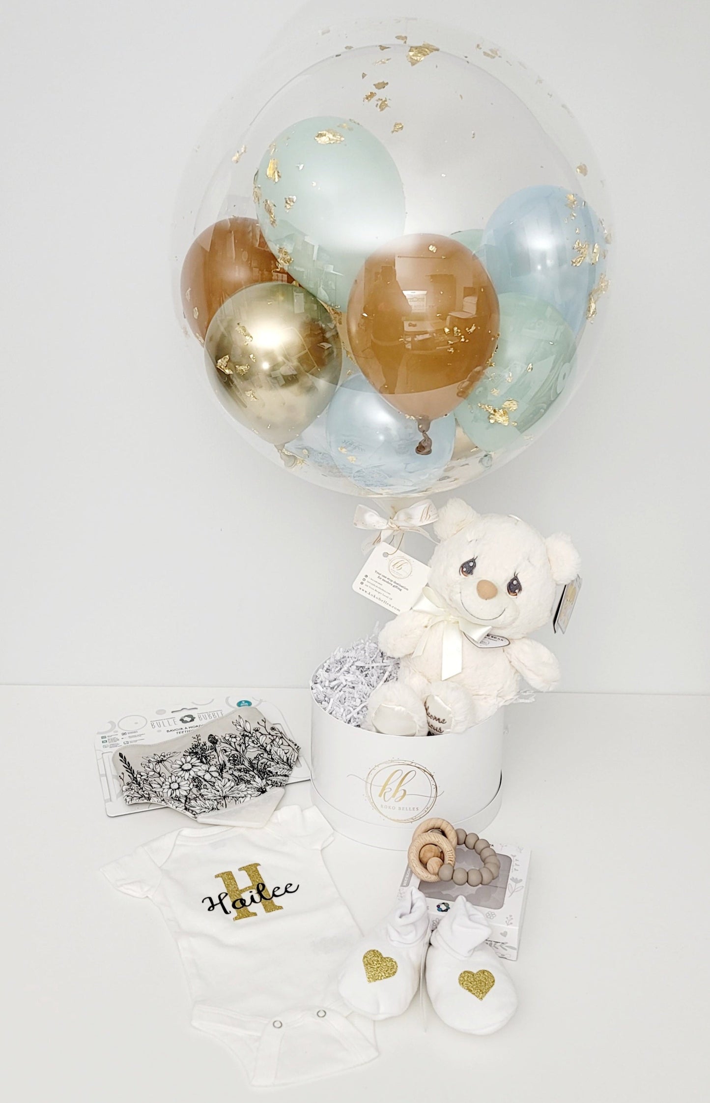 Hor Air balloon Baby Gift Set