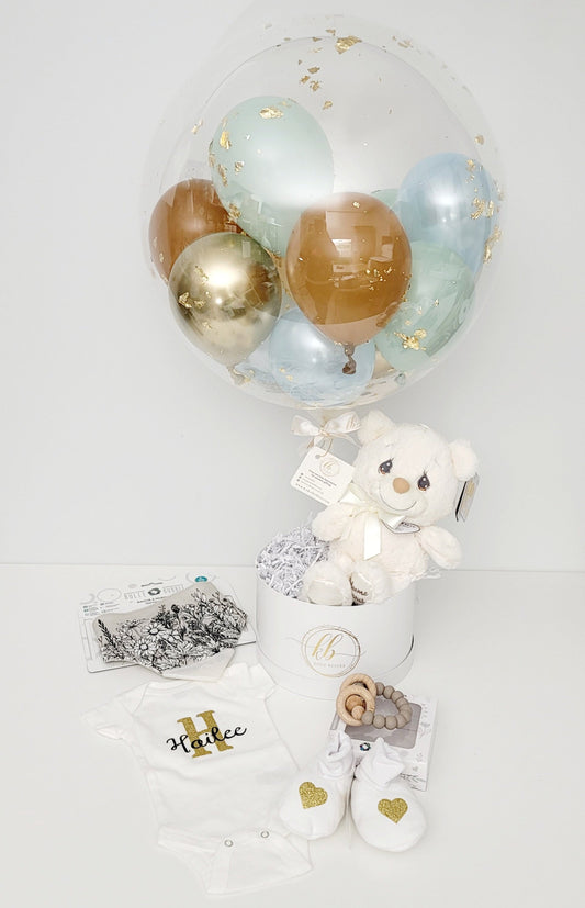 Hor Air balloon Baby Gift Set
