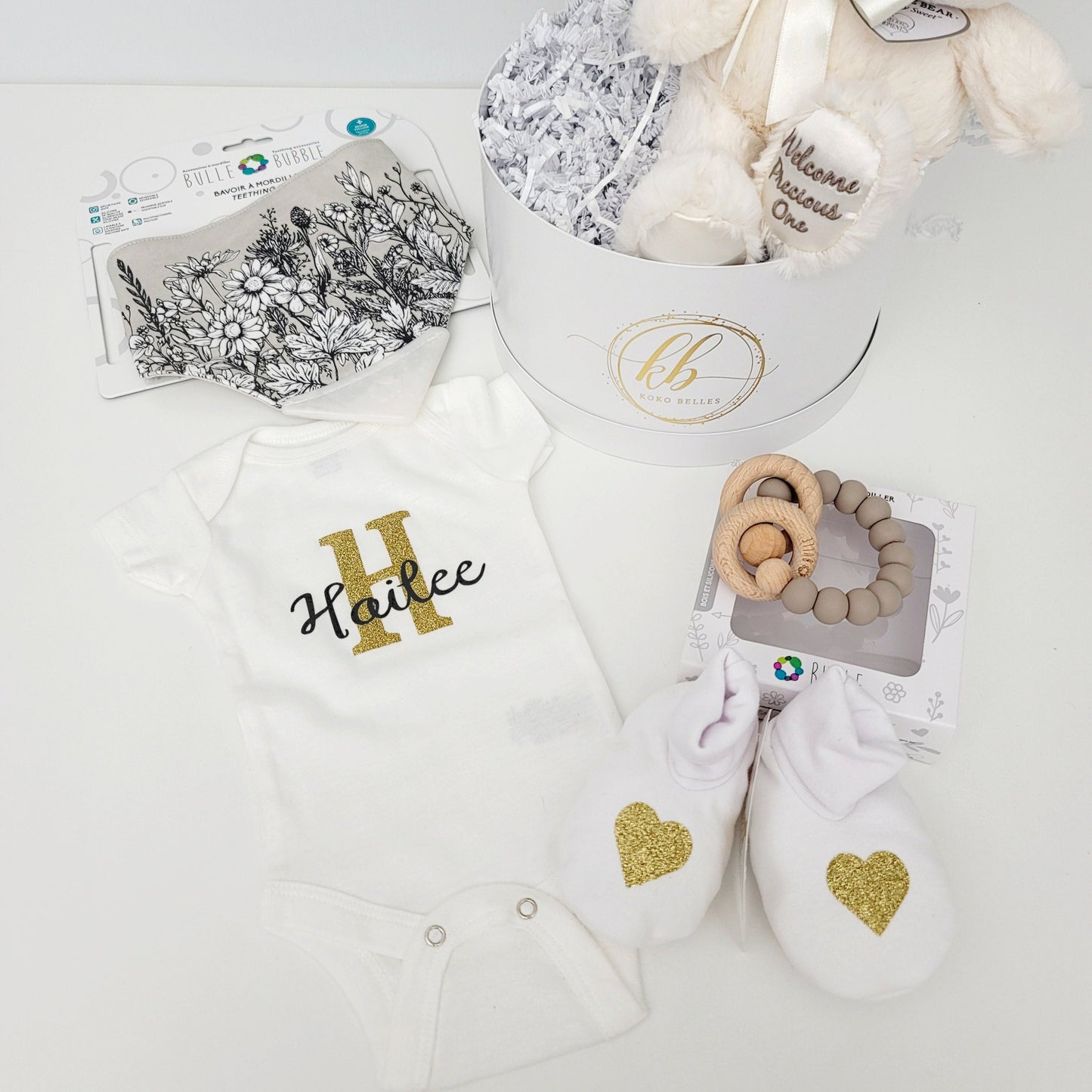Hor Air balloon Baby Gift Set