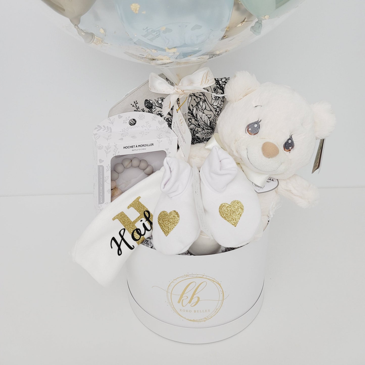 Hor Air balloon Baby Gift Set