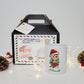 Personalized Christmas Mug with Hot Chocolate_Girl portrait
