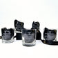 The Gentleman’s Trio – Personalized Whiskey Glass, Hip Flask & Slate Coaster
