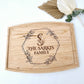 Looking for the perfect personalized gift? Our cherry wood cutting board, featuring the family name and initial, is a thoughtful choice for weddings, anniversaries, housewarmings, and more. Handcrafted in Montreal, this beautiful cuttingboard will be treasured for generations.