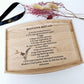 Personalized Recipe Keepsake Board