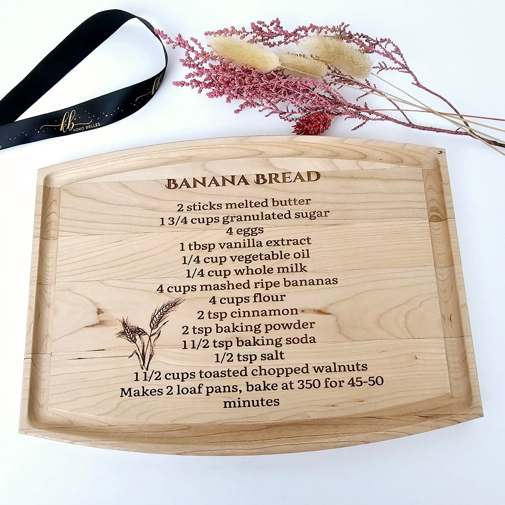 Heirloom Recipe Cutting Board