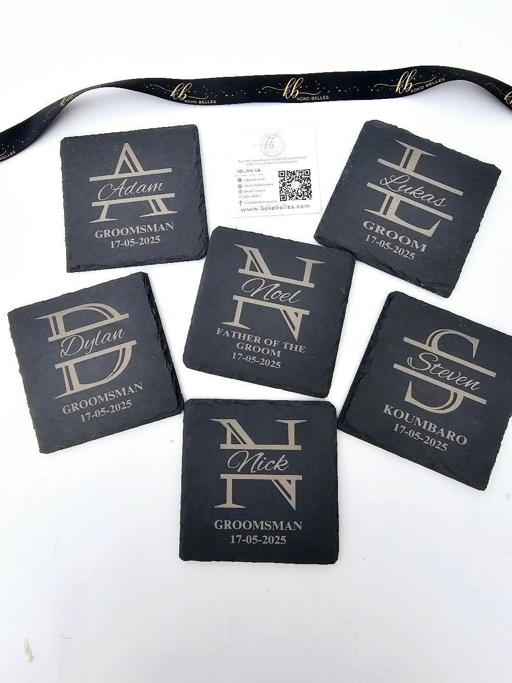 Classic Whiskey & Slate Set