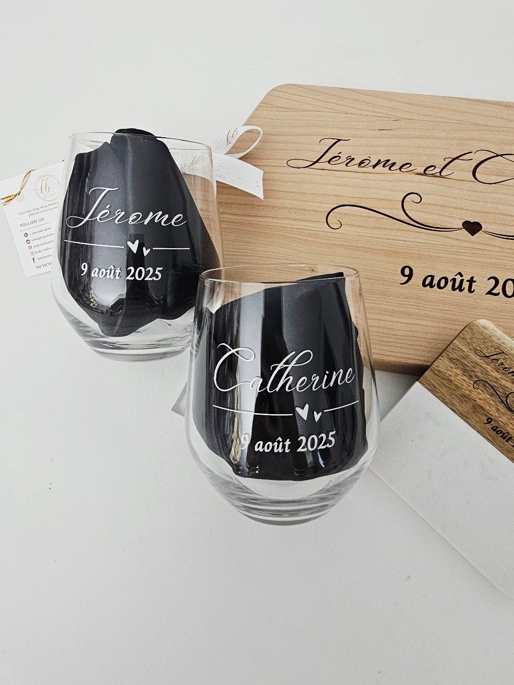 Wine & Dine Personalized Gift Set