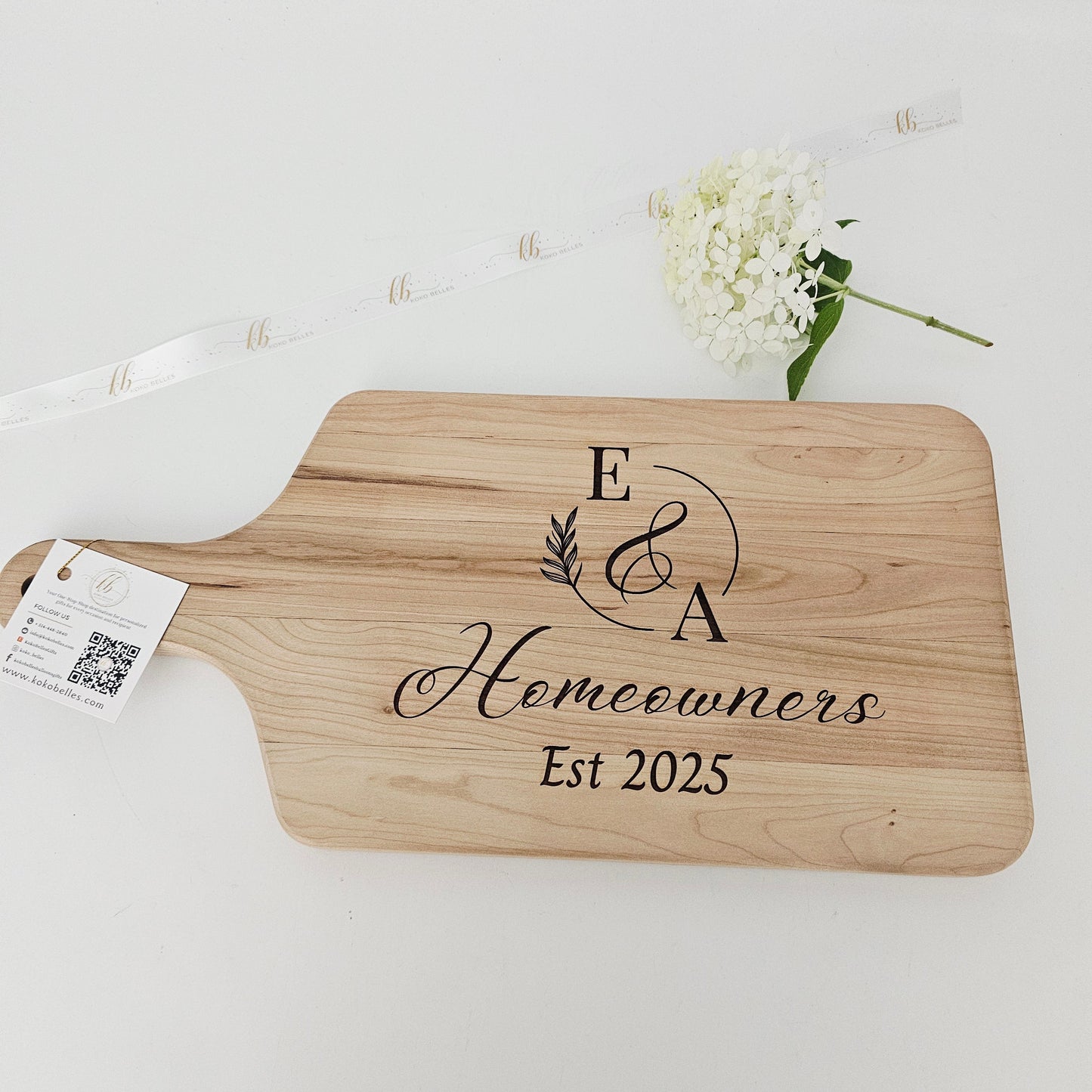 Personalized Cutting Board, Mug & Coaster Set