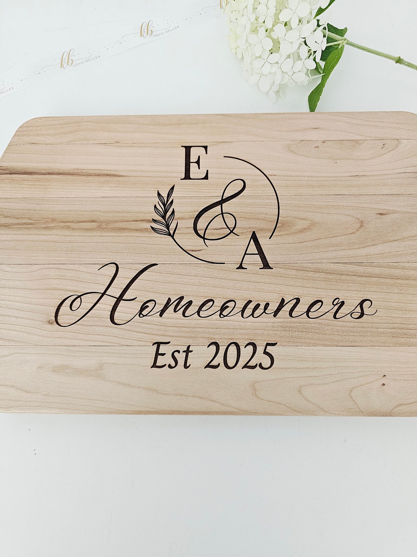 Personalized Cutting Board, Mug & Coaster Set