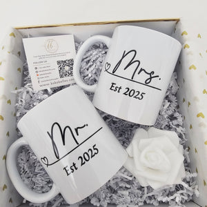 Mr. and Mrs. Mug Set