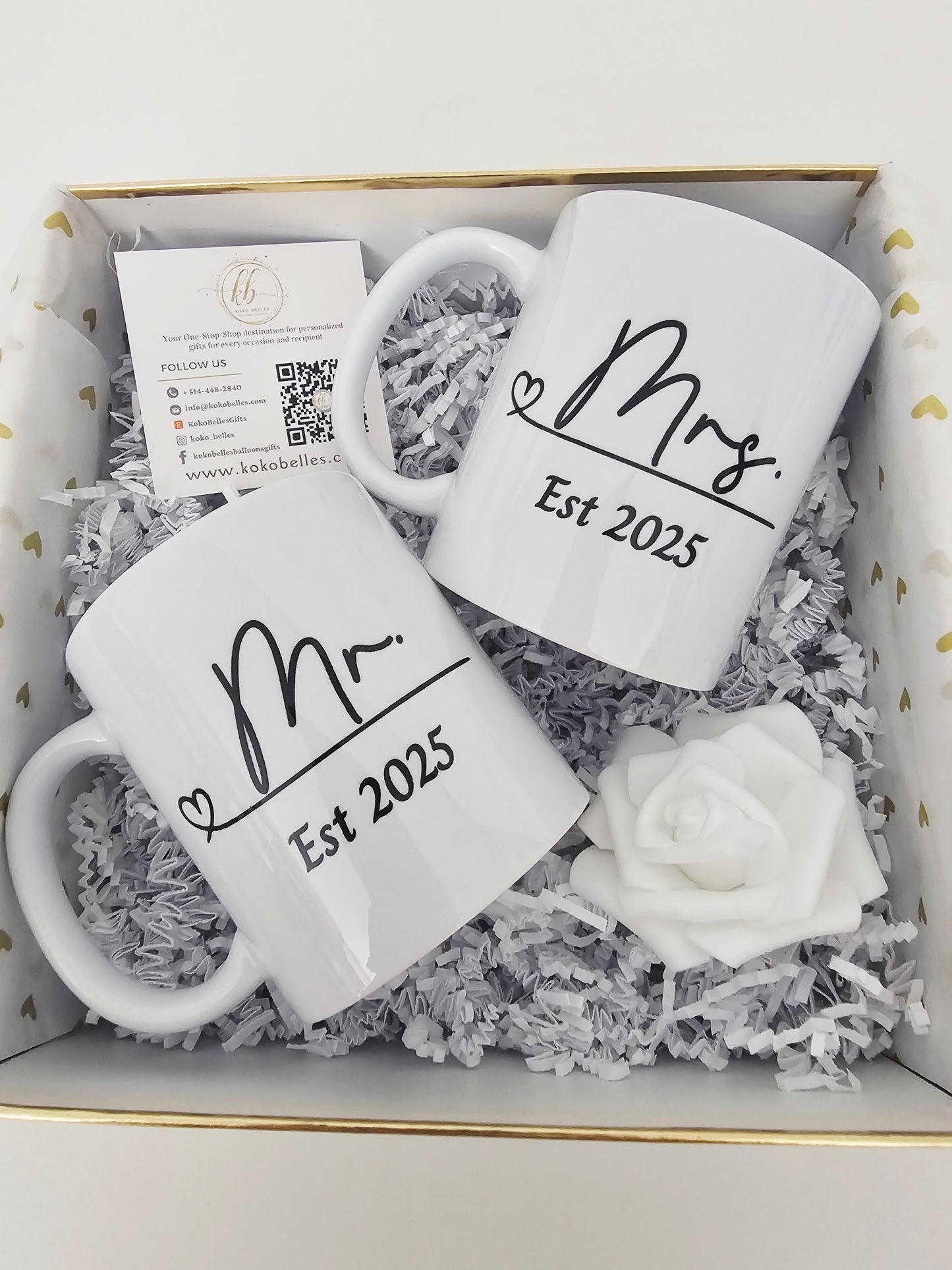 Mr. and Mrs. Mug Set