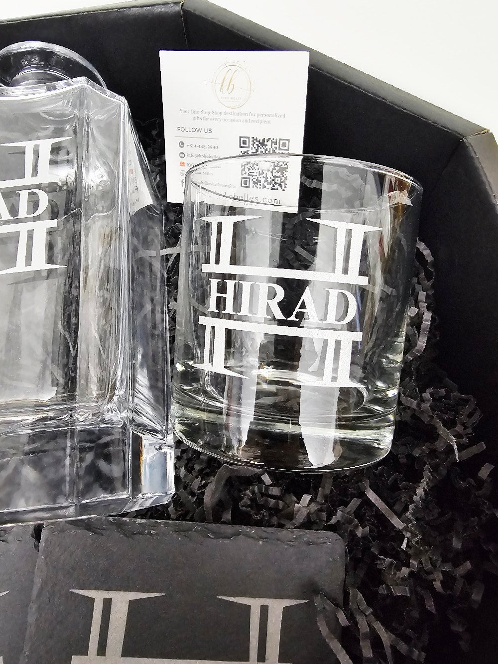 Whiskey Decanter Gift Set