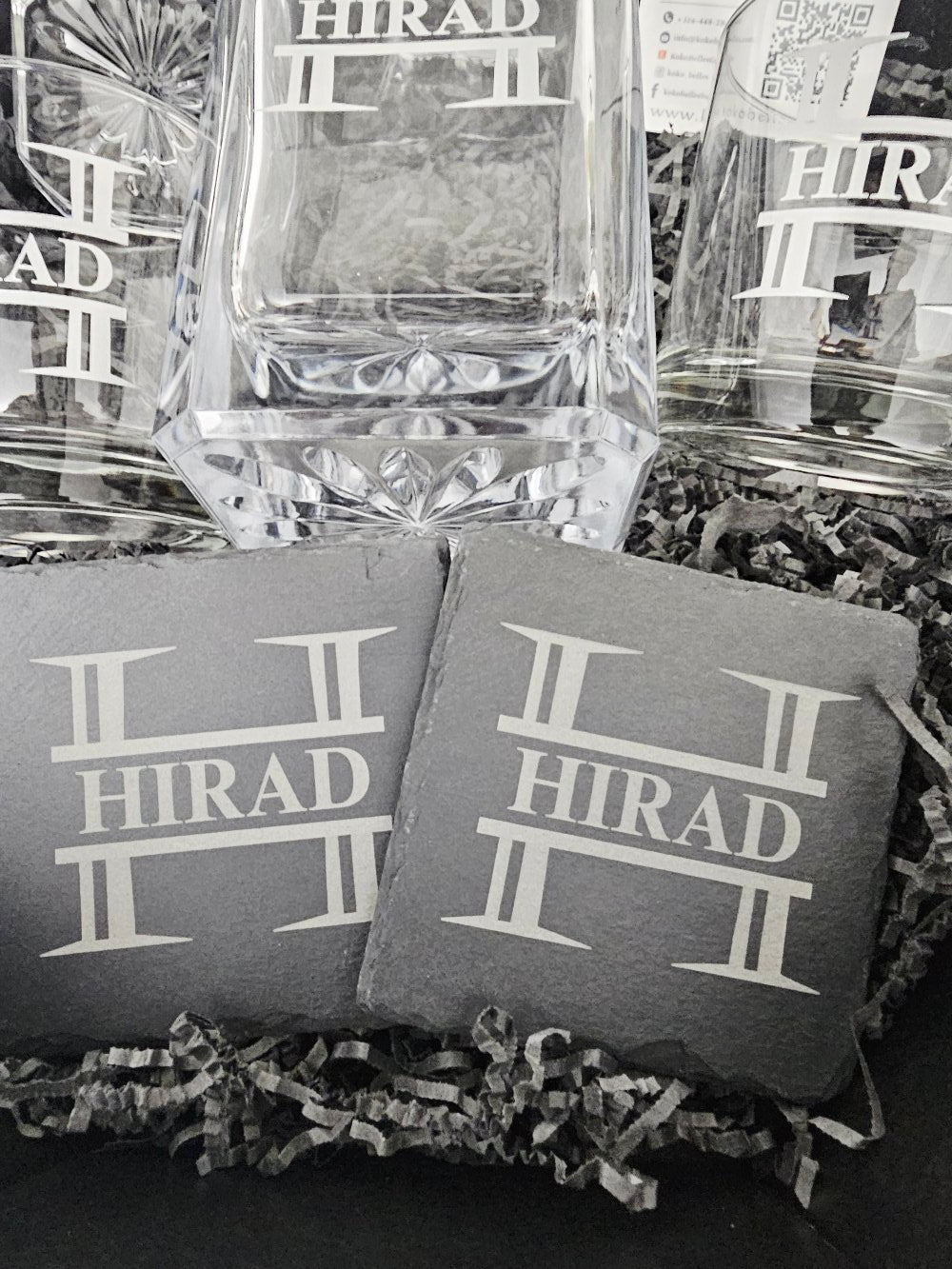 Whiskey Decanter Gift Set