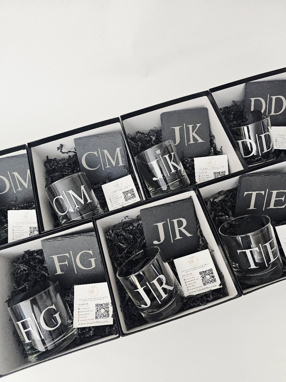 Classic Whiskey & Slate Set