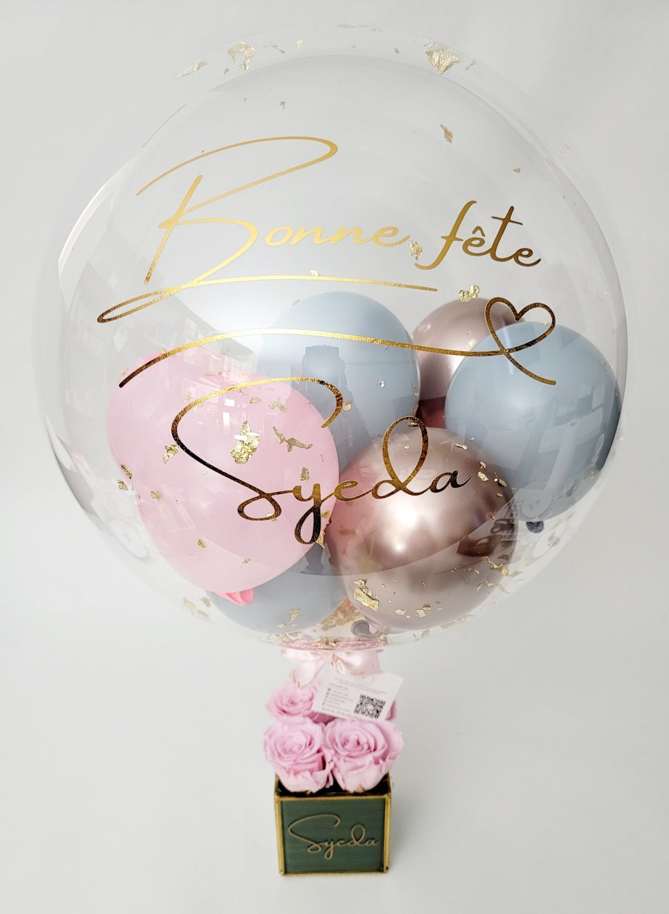 Eternal Rose Balloon Arrangement
