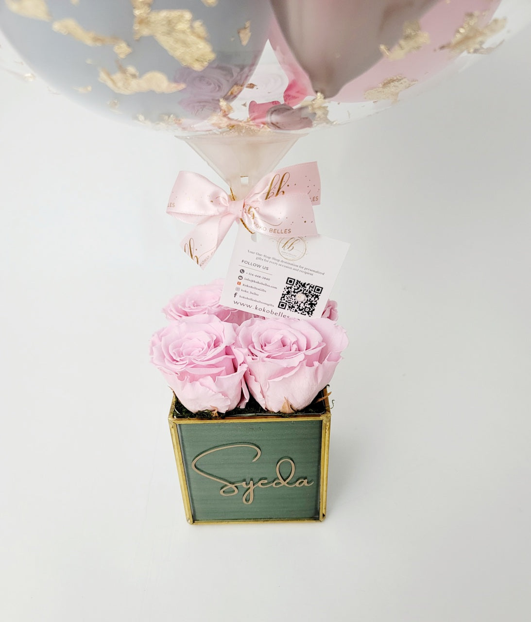 Eternal Rose Balloon Arrangement