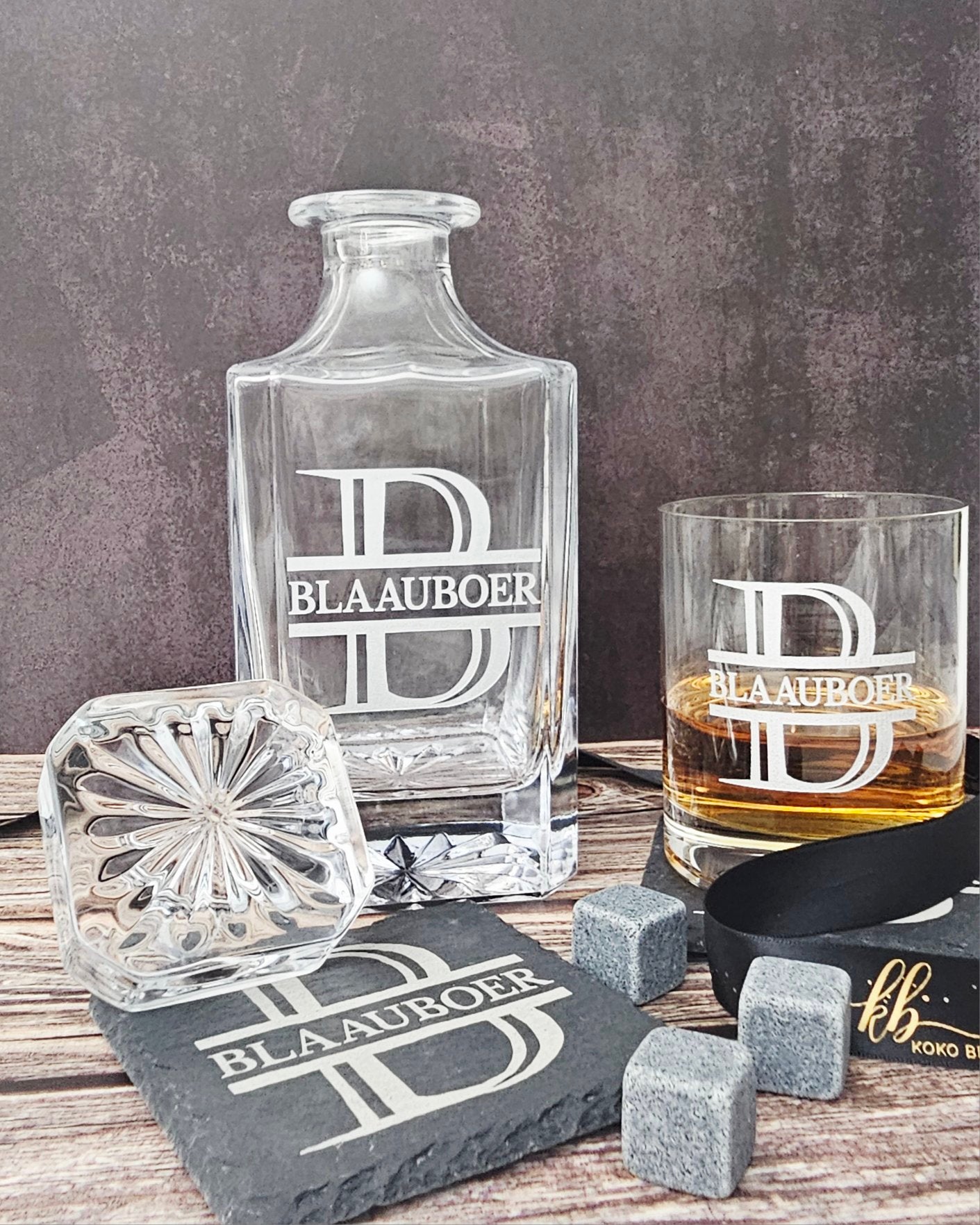 Whiskey Decanter Gift Set