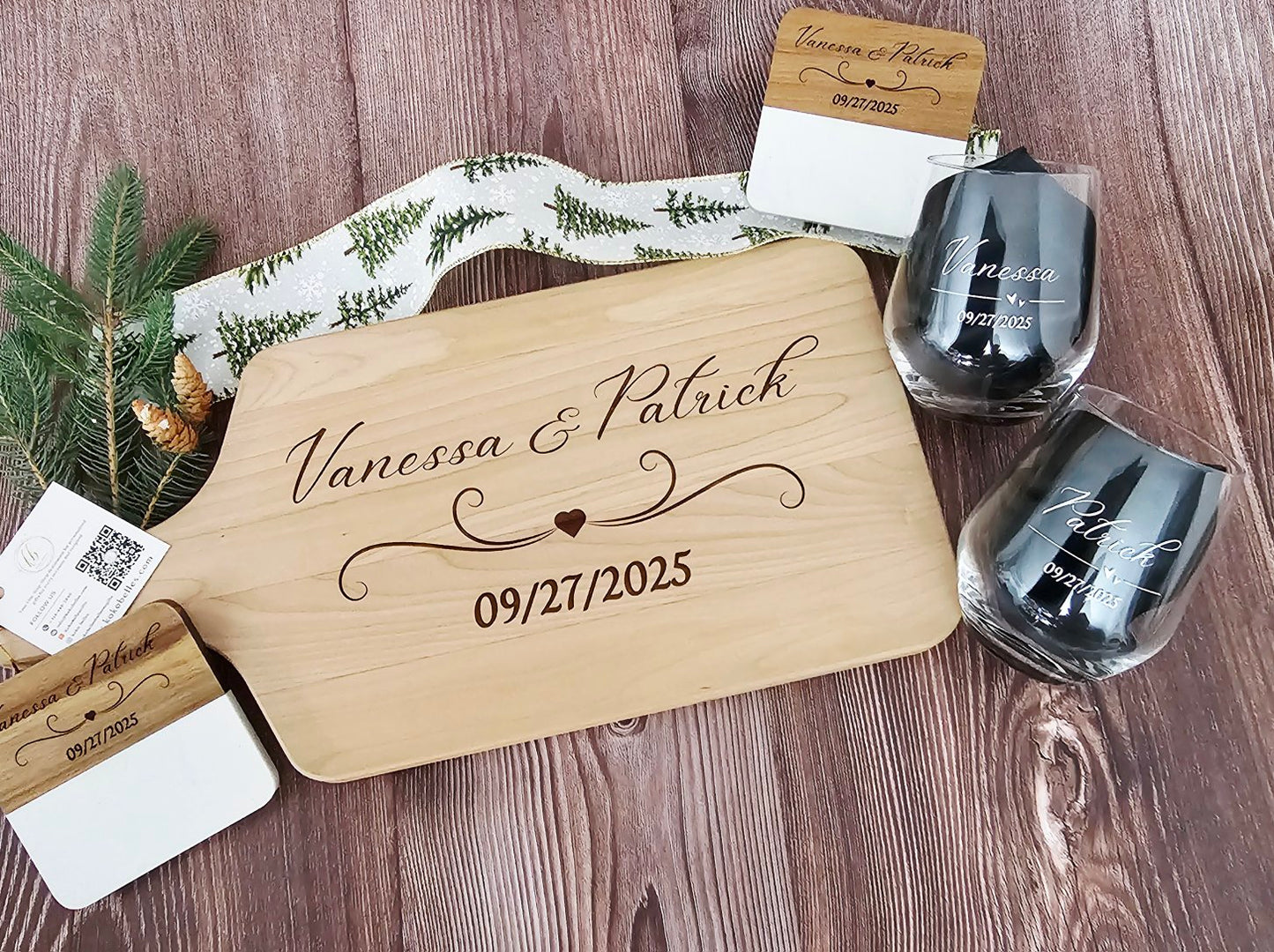 Wine & Dine Personalized Gift Set