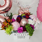 Personalized Flower & Balloon Arrangement Box