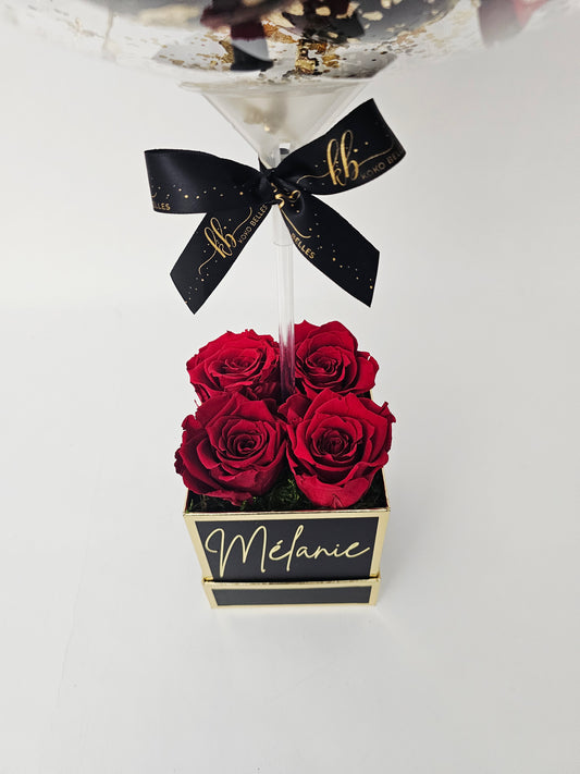 Eternal Roses Balloon Arrangement