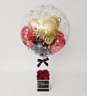 Eternal Roses Balloon Arrangement