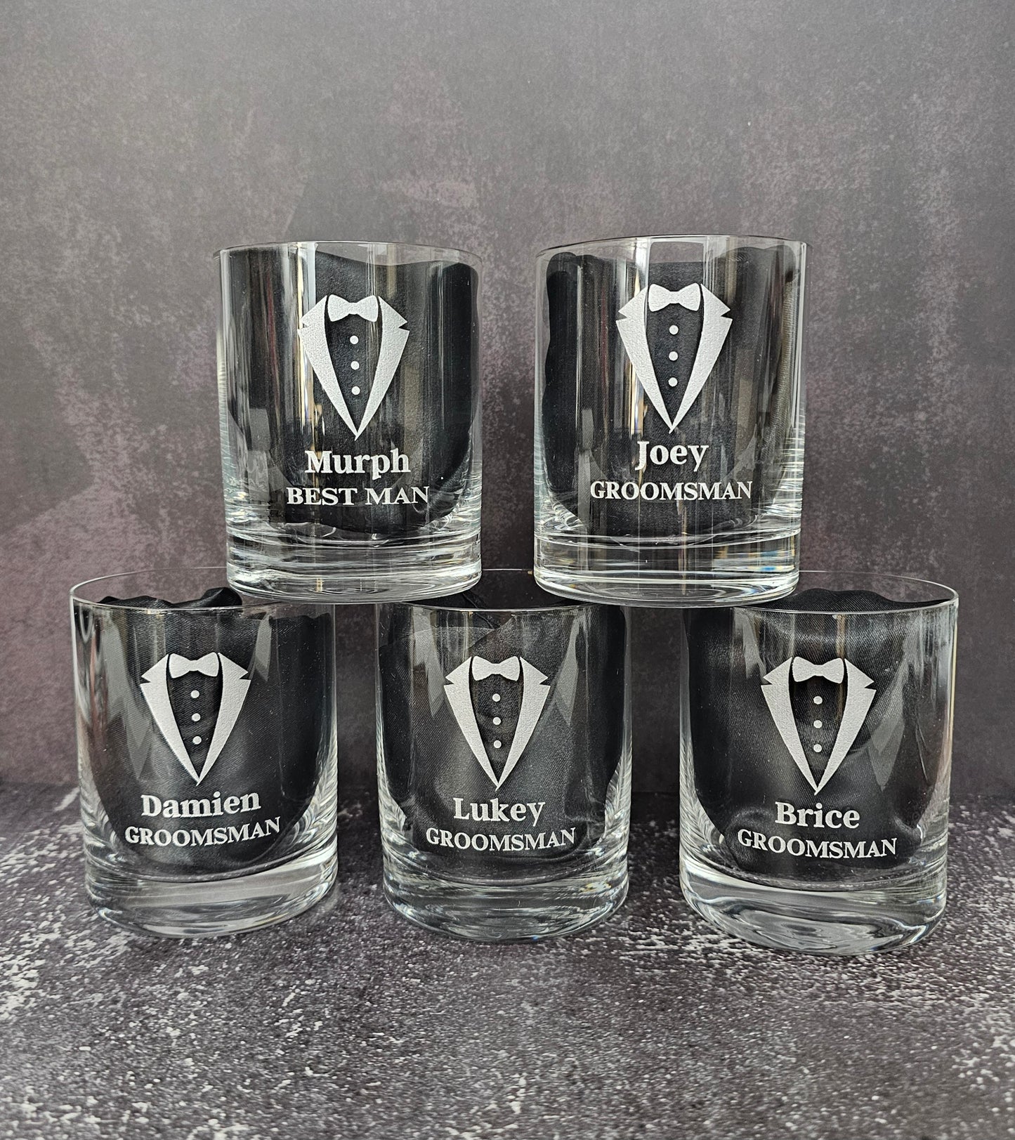 Classic Whiskey & Slate Set